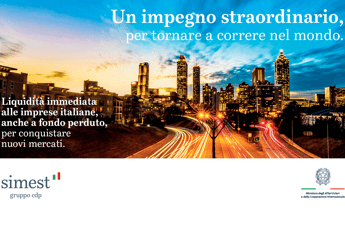 Imprese: da Simest finanziamenti fino al 40% a fondo perduto Imprese: da Simest finanziamenti fino al 40% a fondo perduto